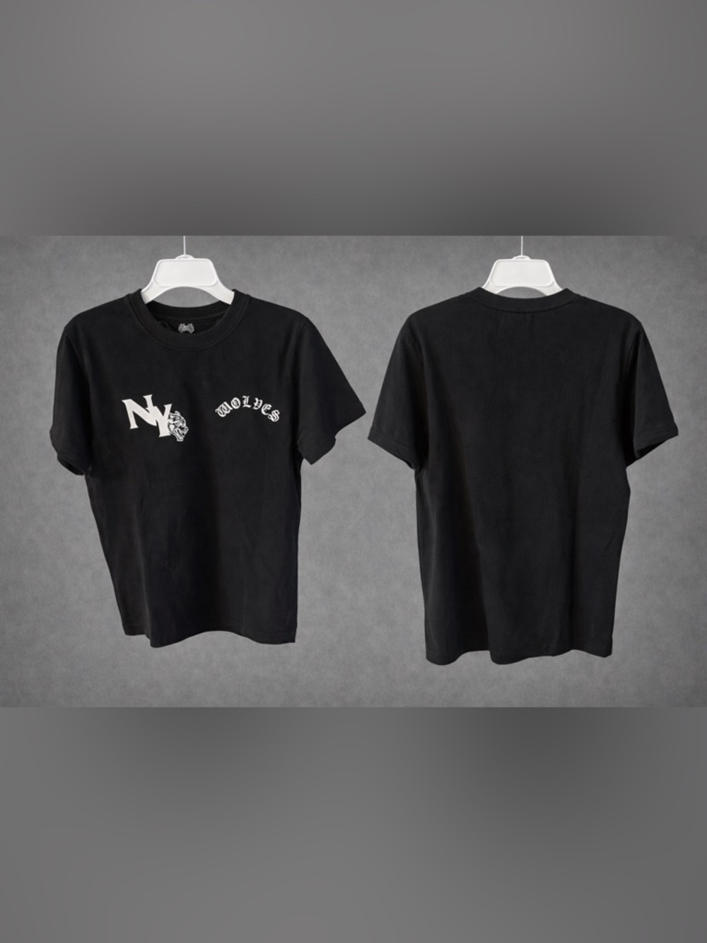 Darc Sport Black Short Sleeve Tee with White Chest Print